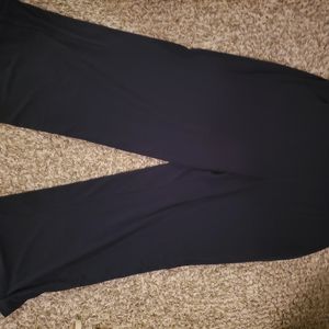 Lane Bryant navy flowy pants